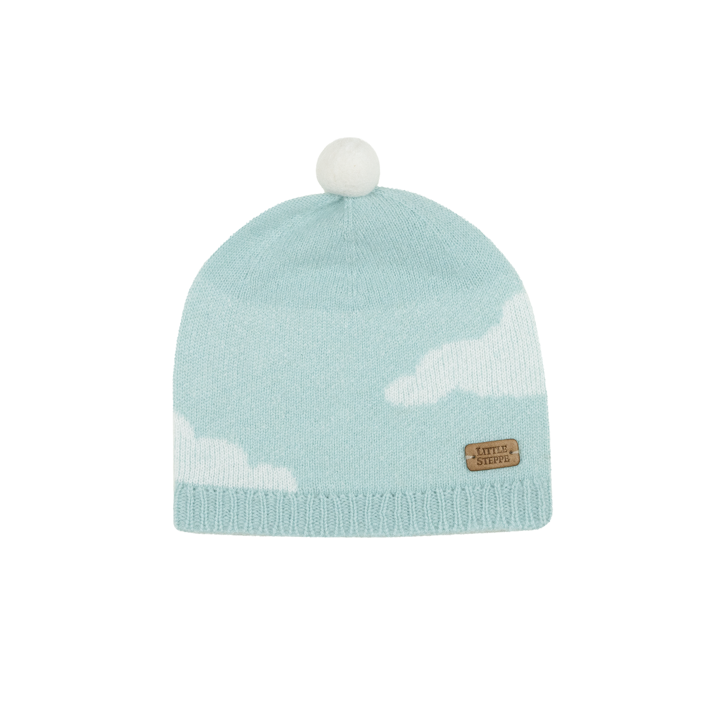 "Cloudy" cashmere baby beanie