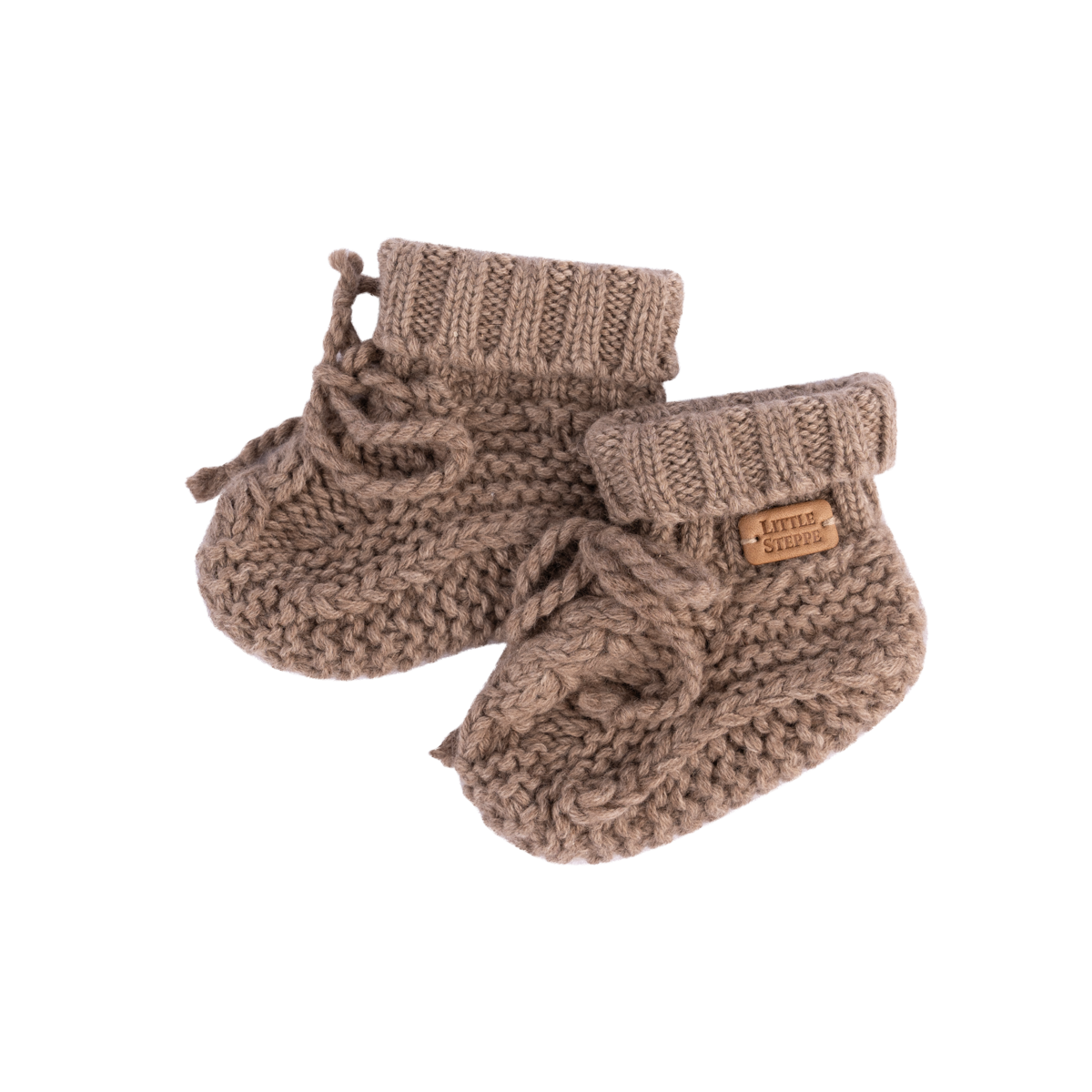 Handknitted Cashmere Baby Booties (0-12 months)