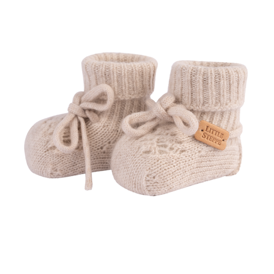 "Zuzu" Baby Cashmere Booties (0-6 months)