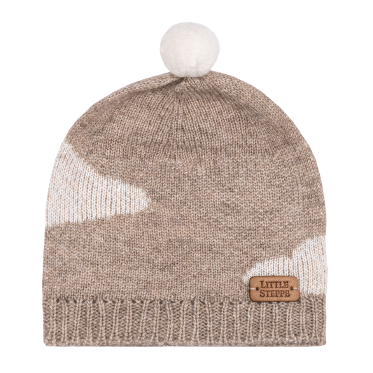 "Cloudy" cashmere baby beanie